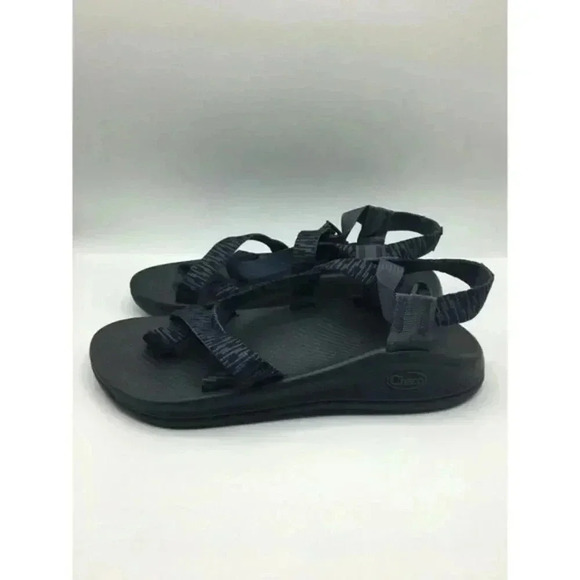 Chaco Z/Boulder 2 Multisport Black Strappy Slip On Sandal Shoes Mens US‎ 8 - Picture 2 of 8